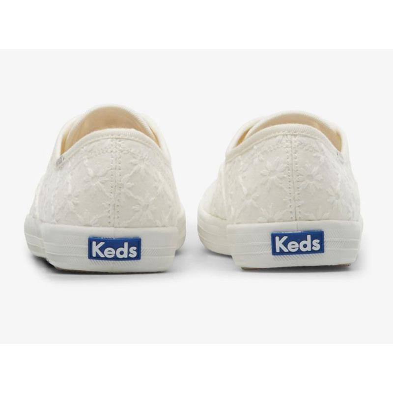 Keds Champion Starburst Eyelet Naisten Lace Ups Valkoinen | GSHY43975