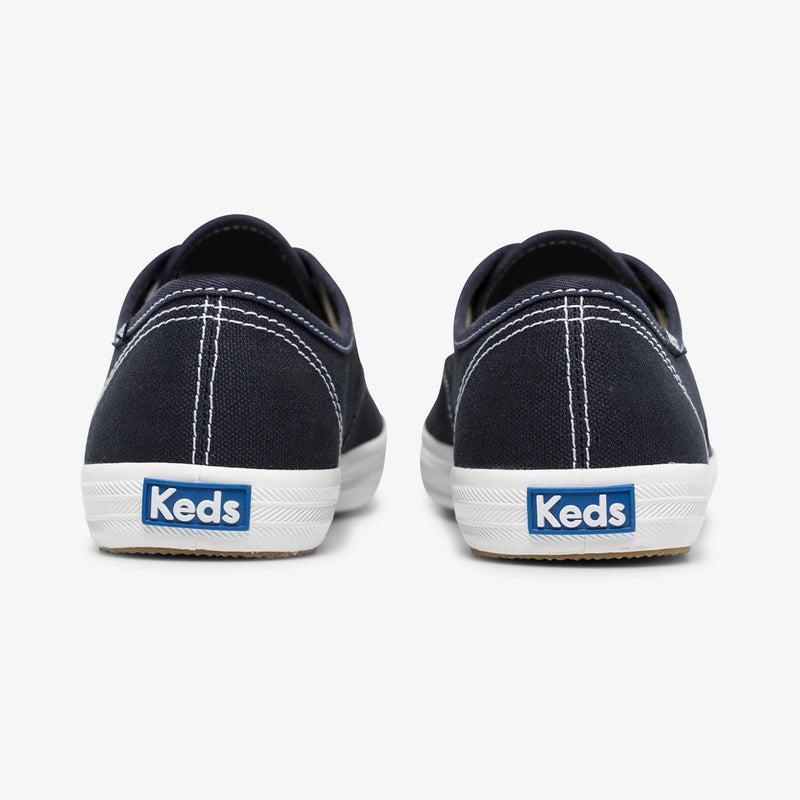 Keds Champion Washable Organic Canvas Naisten Canvas Laivastonsininen | TORC53492