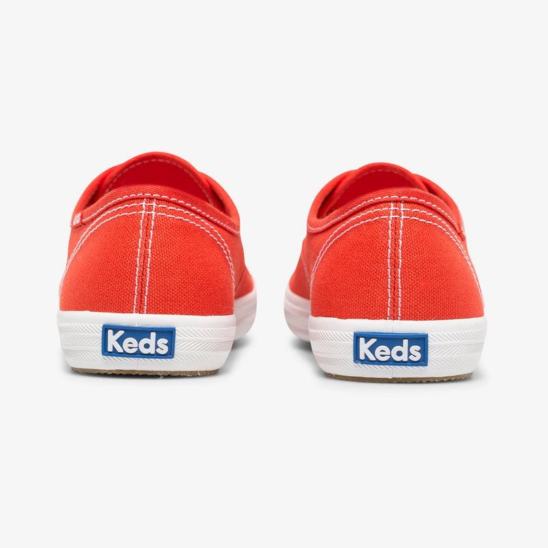 Keds Champion Washable Organic Canvas Naisten Canvas Punainen | FTNU38657