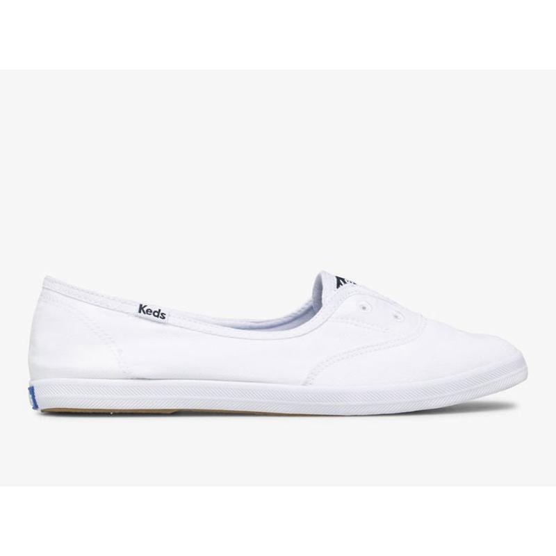 Keds Chillax Mini Twill Naisten Mokkasiinit Valkoinen | VSCT38479