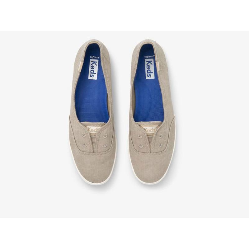 Keds Chillax Mini Twill Washable Naisten Mokkasiinit Harmaat | EHAG62543