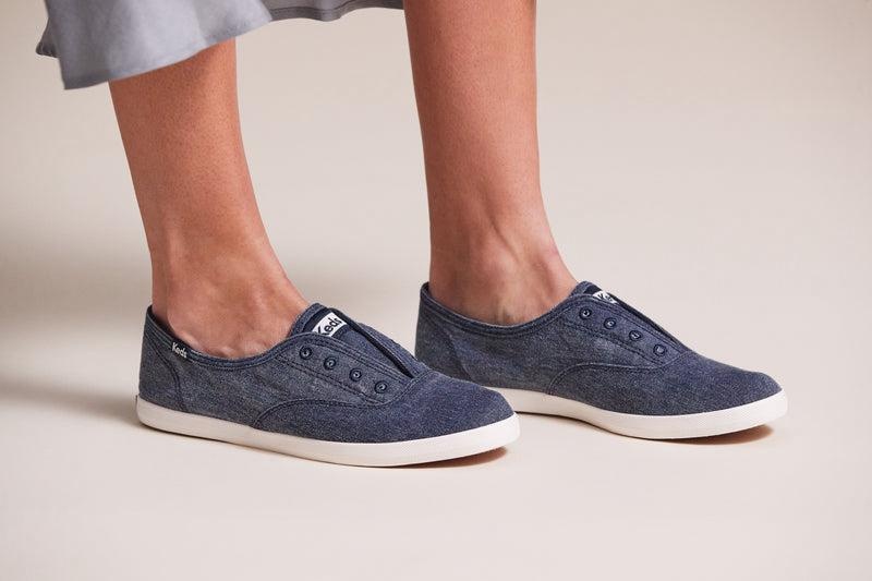 Keds Chillax Washable Canvas Twill Naisten Canvas Laivastonsininen | XGSN42860