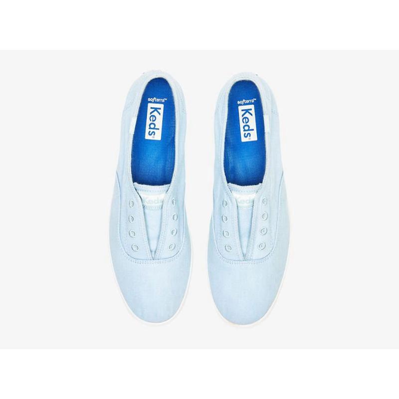 Keds Chillax Washable Twill Naisten Mokkasiinit Vaaleansininen | YSVQ58610