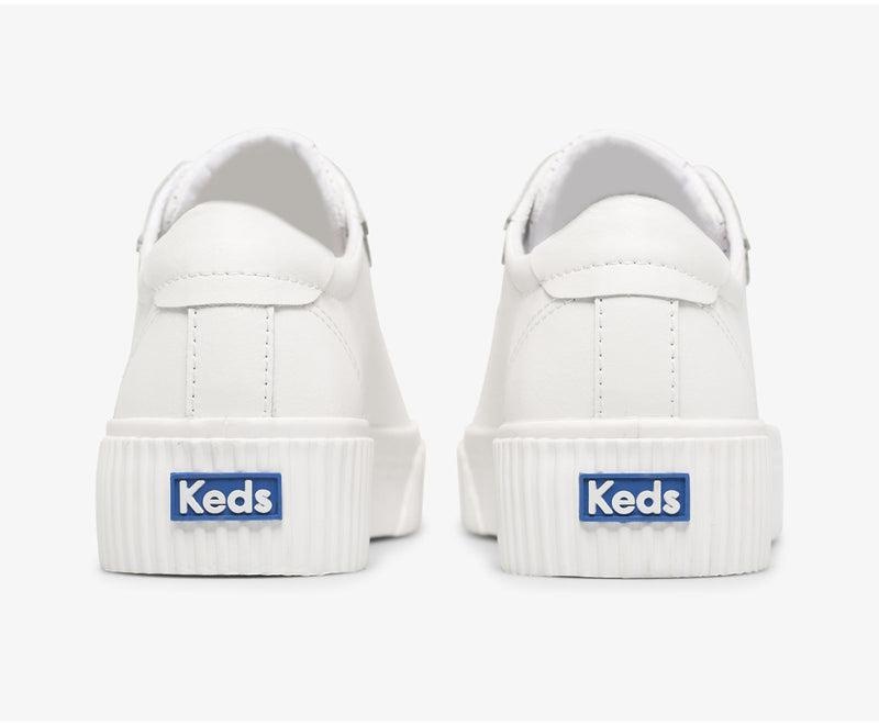 Keds Crew Kick Alto Nahkaiset Naisten Leather Sneakers Valkoinen | WNXI65014