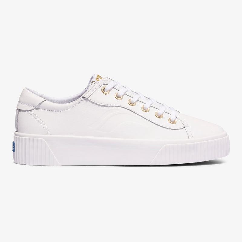 Keds Crew Kick Alto Nahkaiset Naisten Leather Sneakers Valkoinen | WNXI65014