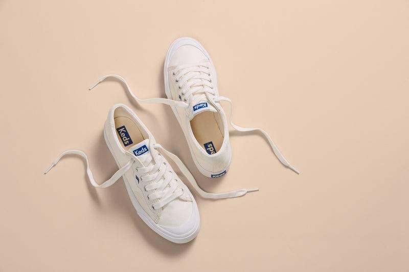 Keds Crew Kick Organic Canvas Naisten Canvas Valkoinen | ENUT63089