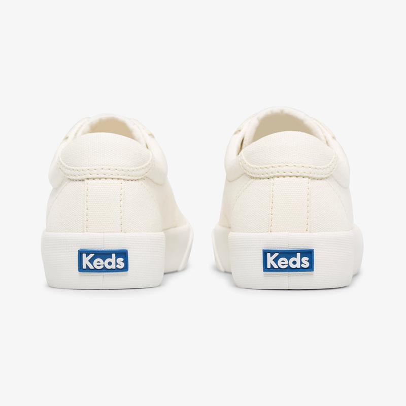 Keds Crew Kick Organic Canvas Naisten Canvas Valkoinen | ENUT63089