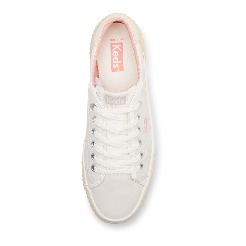 Keds Demi Trx Nahkaiset Cream Naisten Leather Sneakers Whitesmoke | RUNA81520