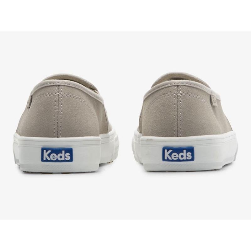 Keds Double Decker Perf Mokka Naisten Mokkasiinit Harmaat | FMXK98670