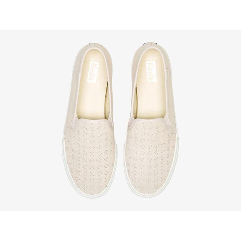 Keds Double Decker Perf Mokka Naisten Mokkasiinit Vaaleanpinkki | AVID14829