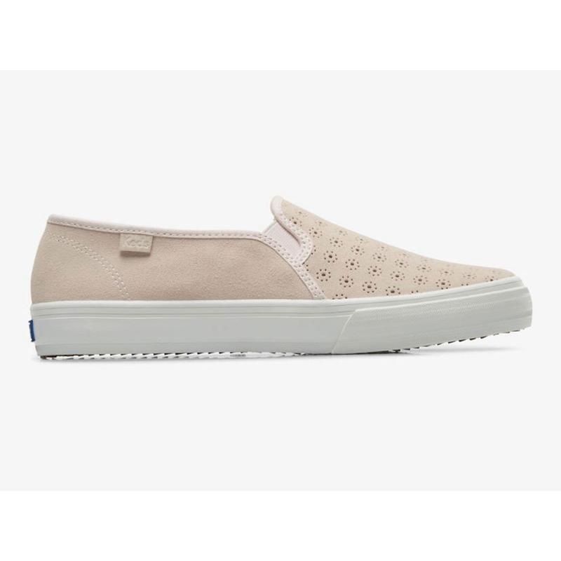 Keds Double Decker Perf Mokka Naisten Mokkasiinit Vaaleanpinkki | AVID14829