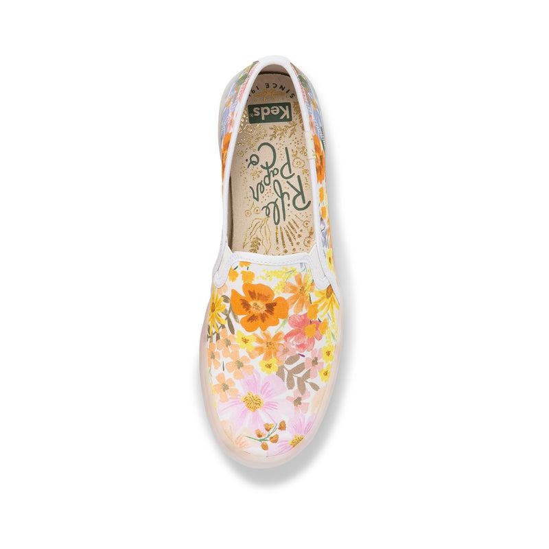 Keds Double Decker Rifle Paper Co Marguerite Naisten Prints Pinkki | XEKN60315