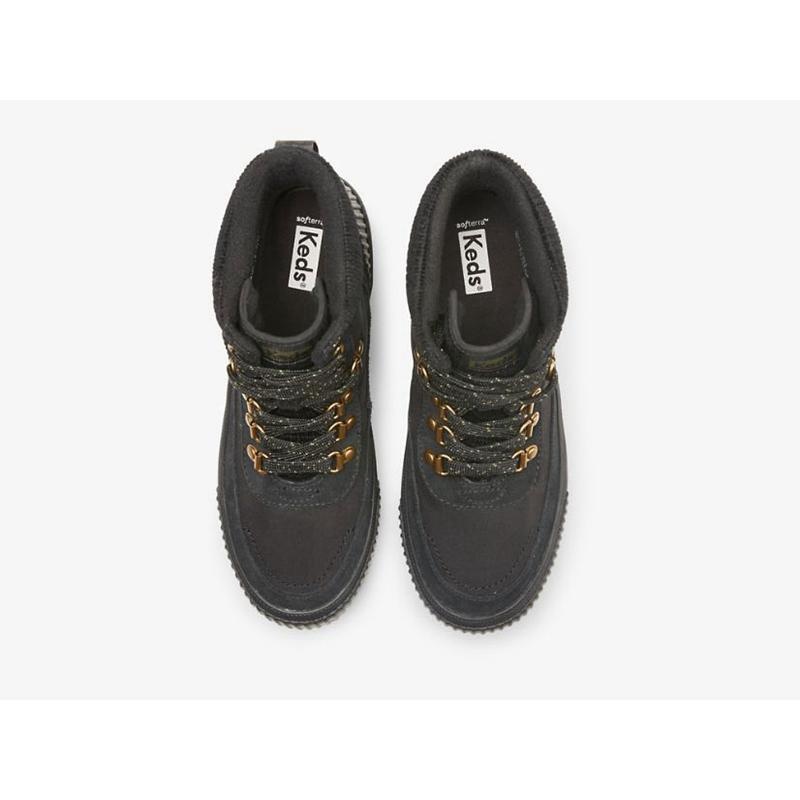 Keds Fielder Boot Vesi Resistant Mokka w/ Thinsulate™ Naisten Lace Ups Mustat | AFUG41326