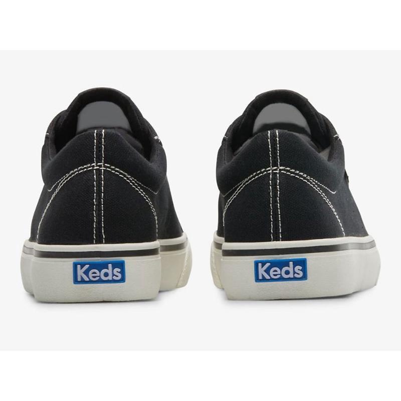 Keds Jump Kick Canvas Naisten Lace Ups Mustat | RSBV15038