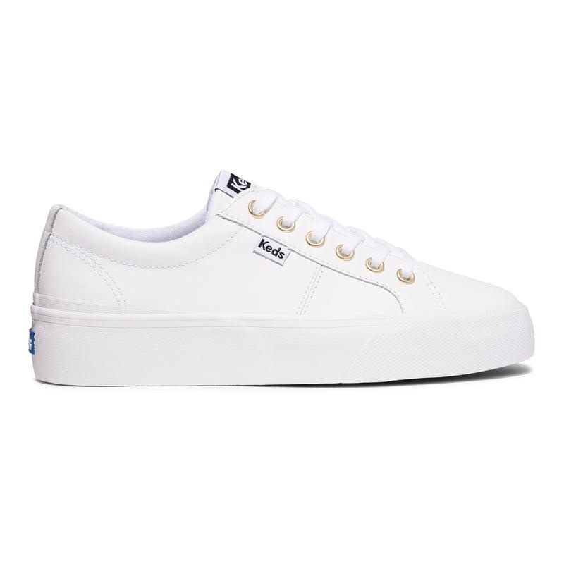 Keds Jump Kick Duo Nahkaiset Naisten Leather Sneakers Valkoinen | JGWM19348