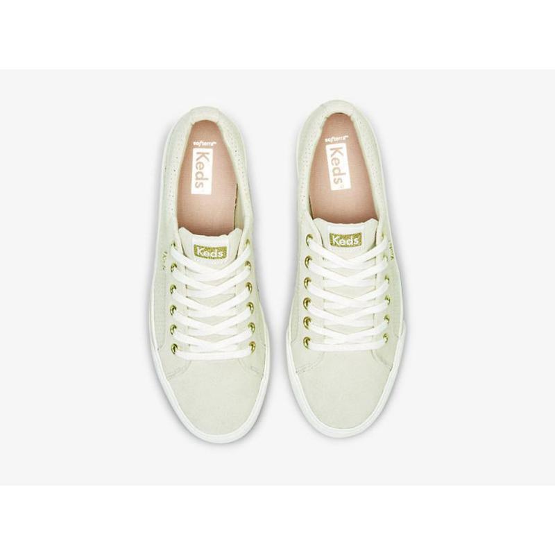 Keds Jump Kick Duo Perf Mokka Naisten Platform Sneakers Vaaleanpinkki | HZNC71836