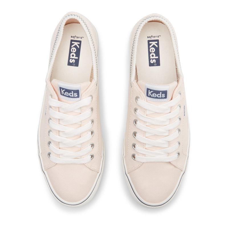 Keds Jump Kick Rib Knit Collar Canvas Naisten Canvas Vaaleanpinkki | WPOK64321