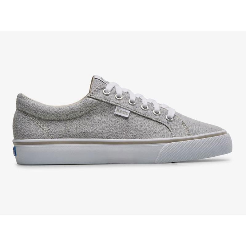 Keds Jump Kick Tekstiili Linear Static Naisten Lace Ups Harmaat | JLNA41362