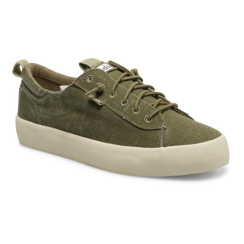 Keds Kickback Canvas Olive Naisten Canvas Oliivinvihreä | OZLI50683