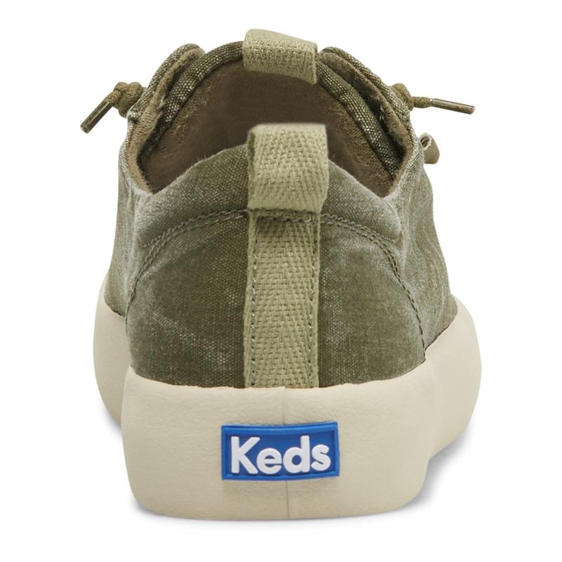 Keds Kickback Canvas Olive Naisten Canvas Oliivinvihreä | OZLI50683