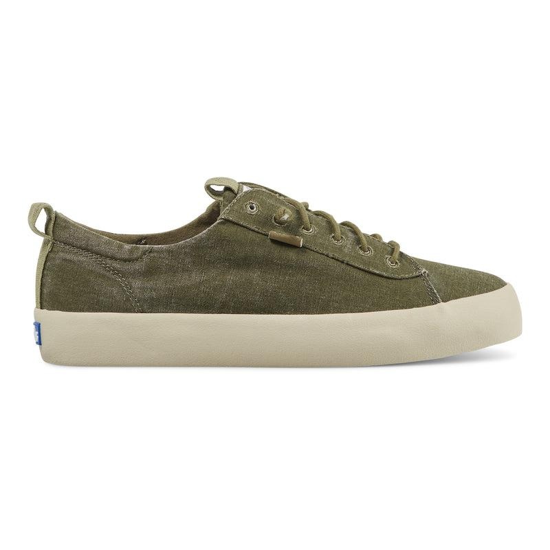 Keds Kickback Canvas Olive Naisten Canvas Oliivinvihreä | OZLI50683