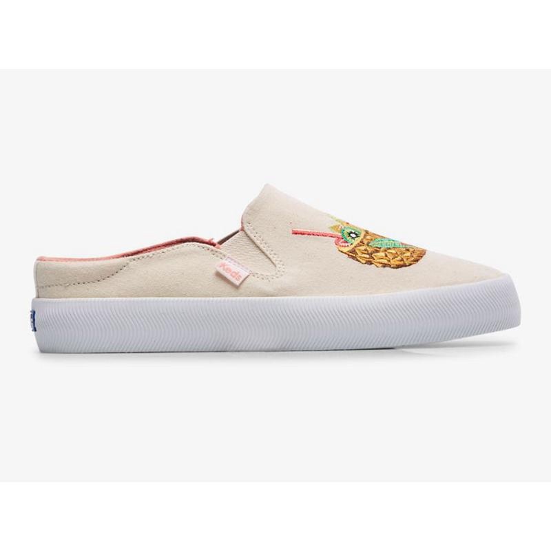 Keds Kickback Cocktails Slip On Naisten Muulit Beige | KOPV43976