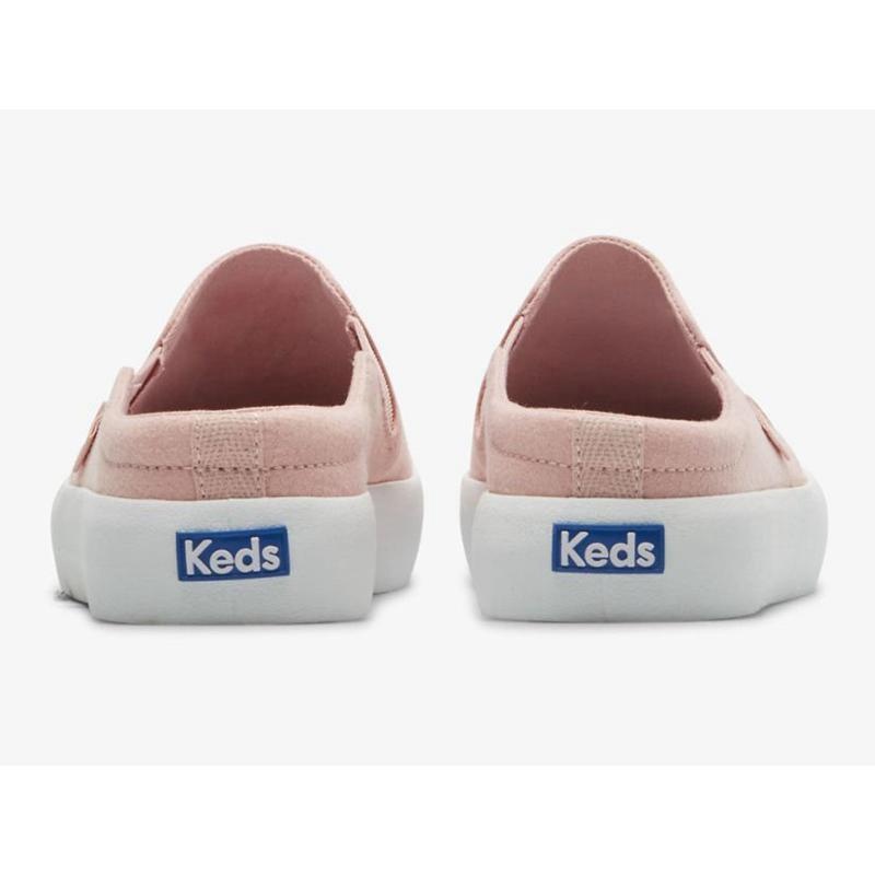 Keds Kickback Crepe Slip On Naisten Muulit Pinkki | HSUD46239