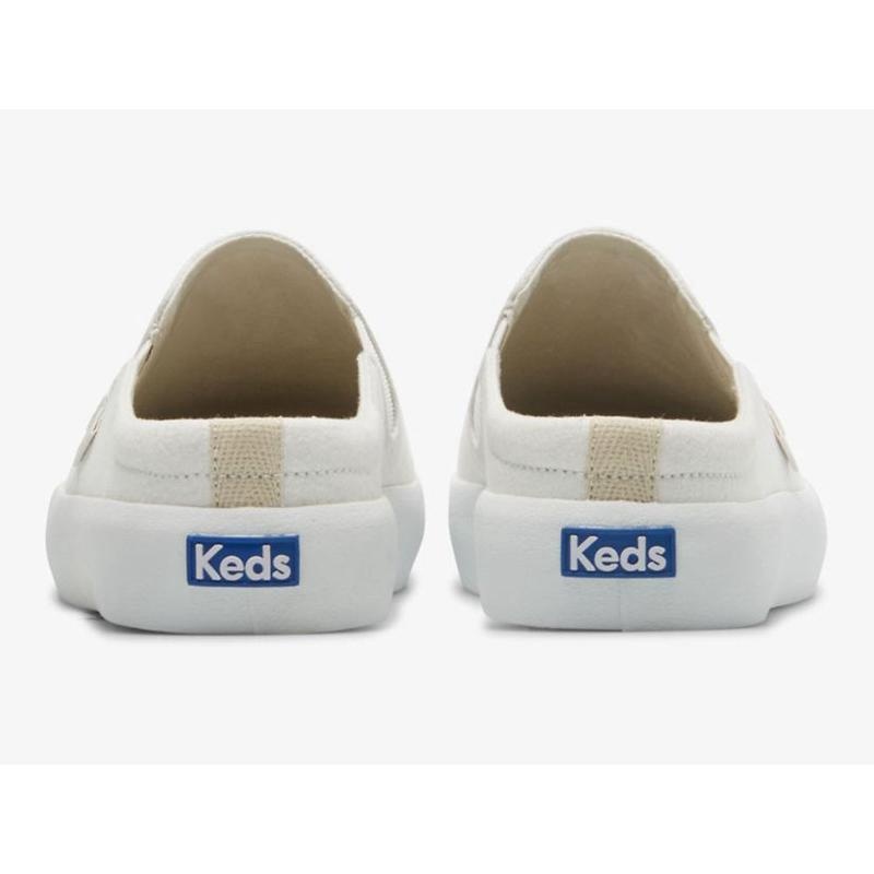 Keds Kickback Crepe Slip On Naisten Muulit Valkoinen | UKYE12593