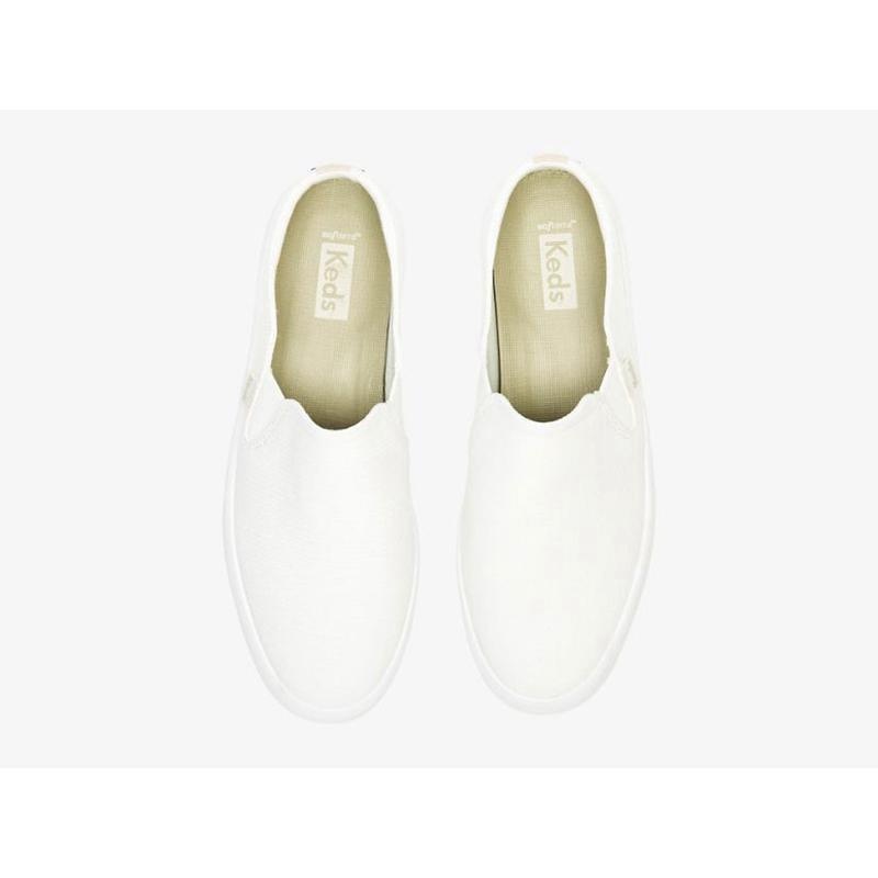 Keds Kickback Crepe Slip On Naisten Muulit Valkoinen | UKYE12593