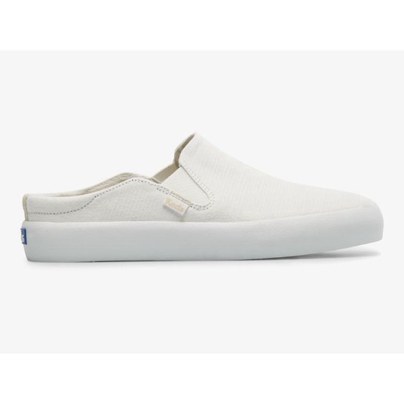 Keds Kickback Crepe Slip On Naisten Muulit Valkoinen | UKYE12593