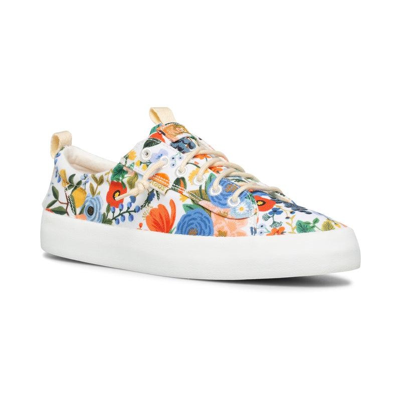 Keds Kickback Rifle Paper Co Garden Party Naisten Prints White/Multicolor | ZWNK35971