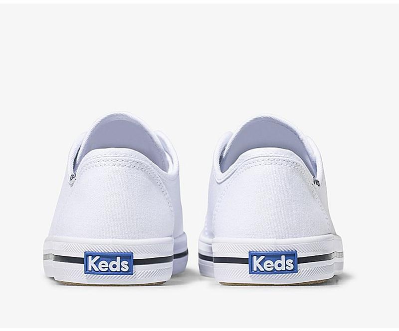 Keds Kickstart Canvas Naisten Canvas Valkoinen | IHJV95870