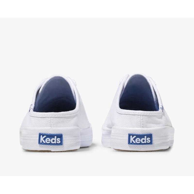 Keds Kickstart Canvas Slip On Naisten Muulit Valkoinen | XOKF83907