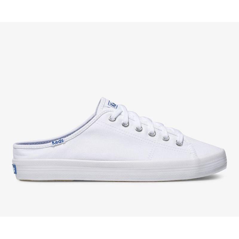 Keds Kickstart Canvas Slip On Naisten Muulit Valkoinen | XOKF83907