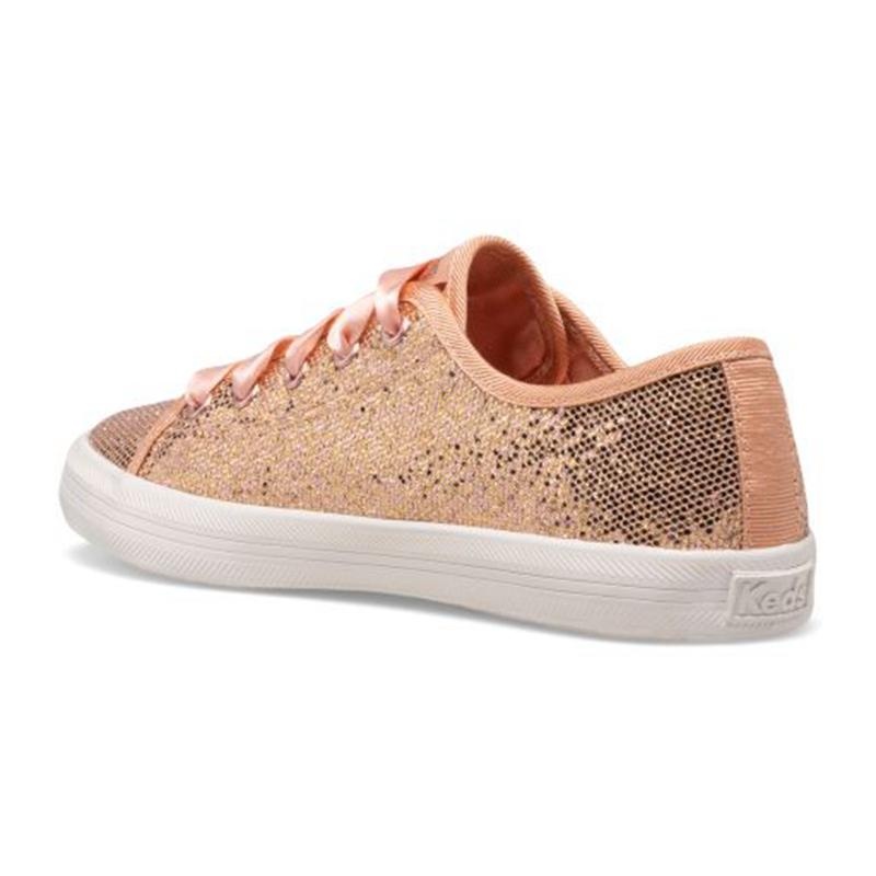 Keds Kickstart Celebrations Big Kid Lasten Canvas Pinkki Kultaiset | RHAS48619