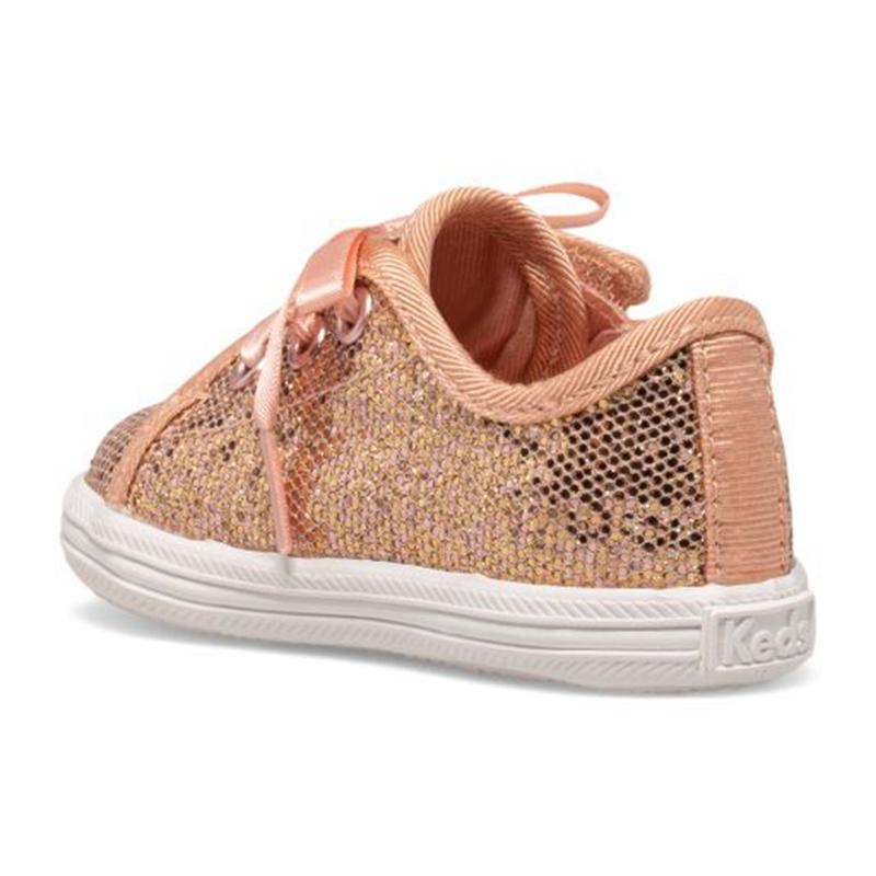 Keds Kickstart Celebrations Junior Lasten Canvas Pinkki Kultaiset | IUQV32017