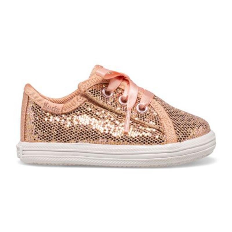 Keds Kickstart Celebrations Junior Lasten Canvas Pinkki Kultaiset | IUQV32017