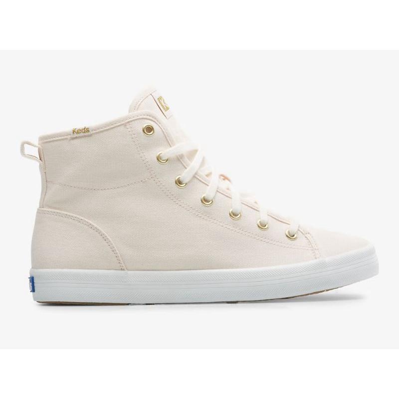 Keds Kickstart Hi Canvas Naisten Lace Ups Vaaleanpinkki | CMJD32976