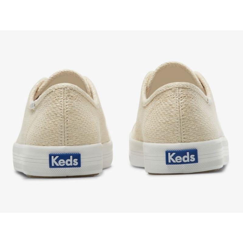 Keds Kickstart Metallic Tekstiili Naisten Lace Ups Hopea | GATL75412