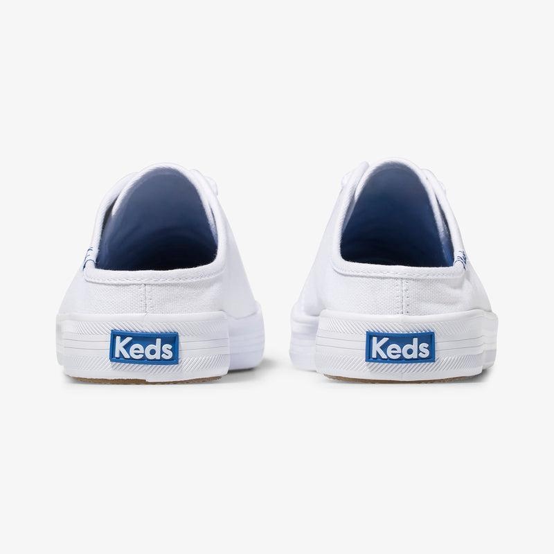 Keds Kickstart Mule Canvas Naisten Mokkasiinit Valkoinen | FLAS03912