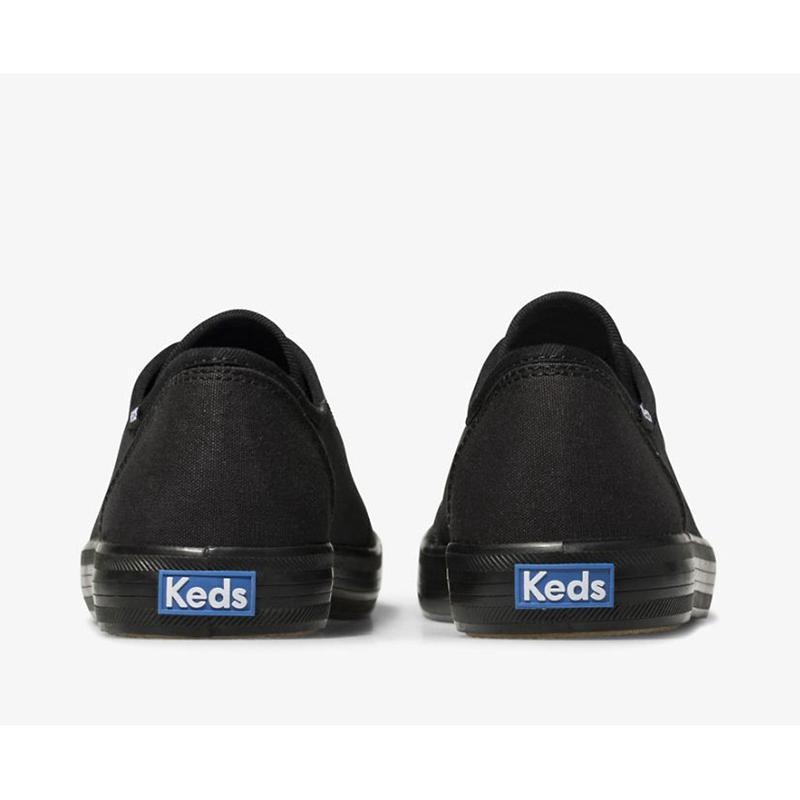 Keds Kickstart Naisten Lace Ups Black/Black | XMQS75493