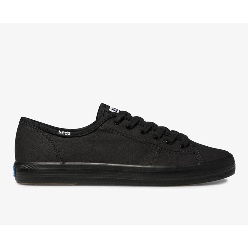 Keds Kickstart Naisten Lace Ups Black/Black | XMQS75493