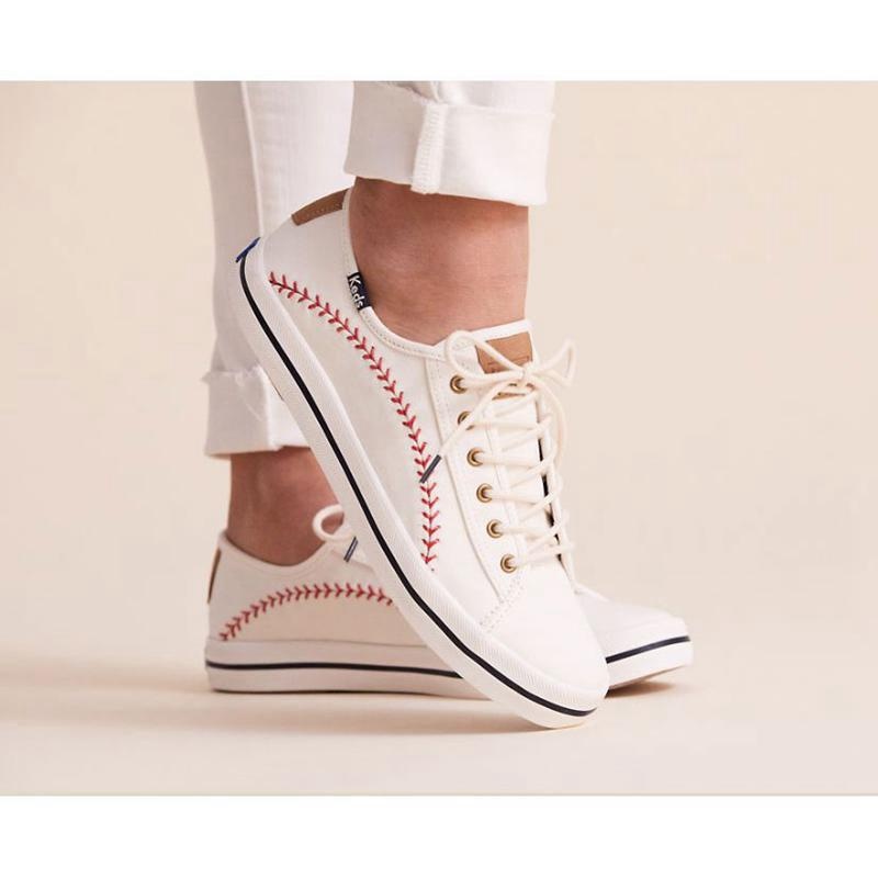 Keds Kickstart Pennant Naisten Lace Ups Valkoinen | MFWQ86741