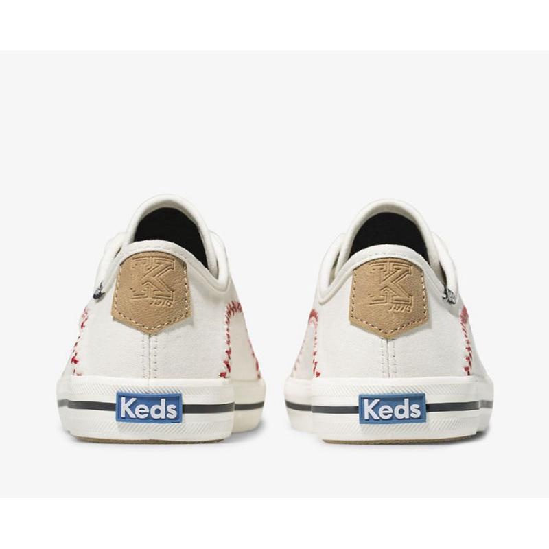 Keds Kickstart Pennant Naisten Lace Ups Valkoinen | MFWQ86741