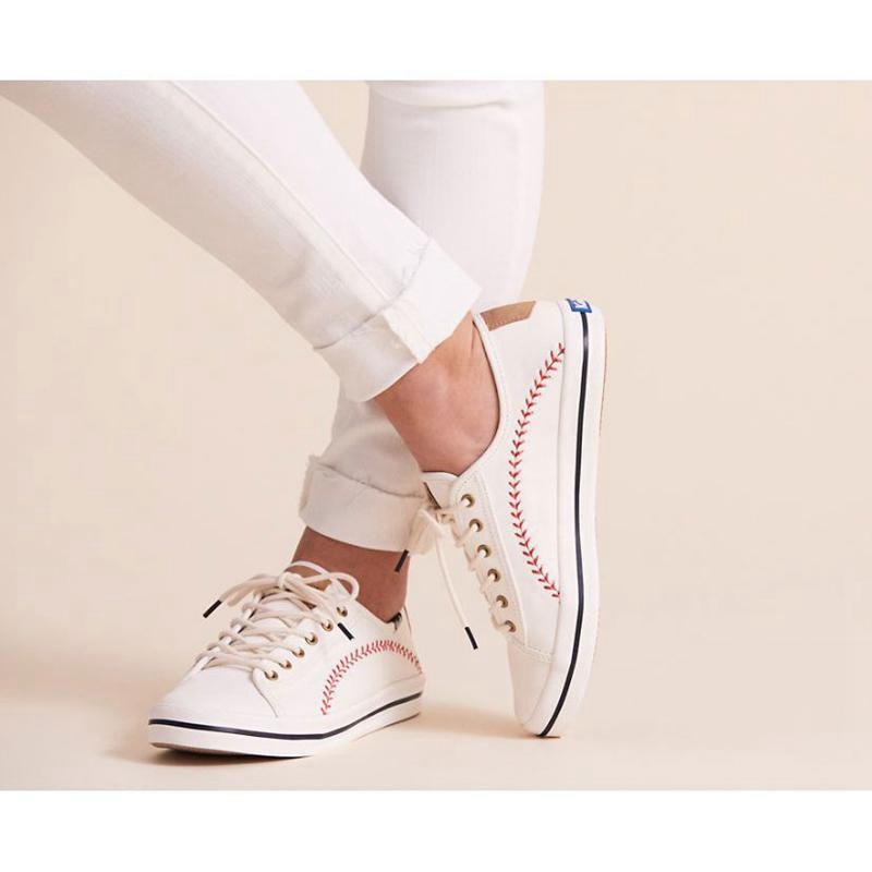 Keds Kickstart Pennant Naisten Lace Ups Valkoinen | MFWQ86741