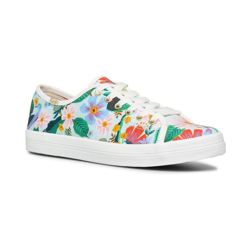 Keds Kickstart Rifle Paper Co Dovecoat Mint Naisten Prints Minttu | RKWA16387