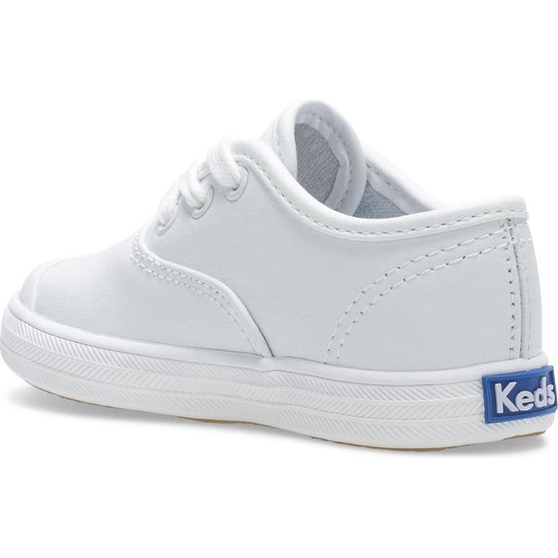 Keds Little Kid's Champion Varvas Cap Lasten Sneaker Valkoinen | UJNG70421