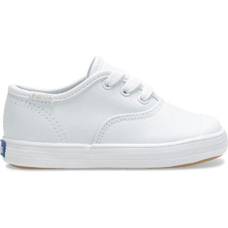 Keds Little Kid\'s Champion Varvas Cap Lasten Sneaker Valkoinen | UJNG70421