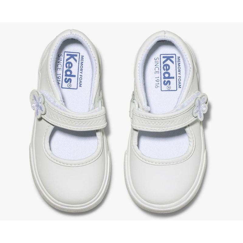 Keds Little Kid's Ella Mary Jane Lasten Sneaker Valkoinen | ADKG37856