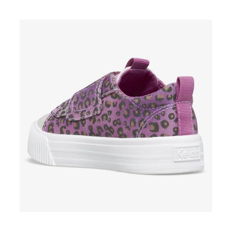 Keds Little Kid's Triple Step Jr Lasten Sneaker Pinkki Leopardi | HRXP54271